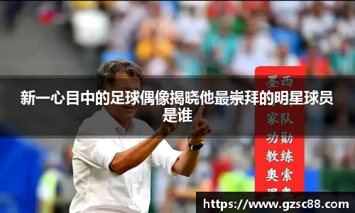新一心目中的足球偶像揭晓他最崇拜的明星球员是谁
